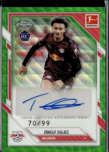 Tidiam Gomis 2025 Topps Chrome Green Wave /99