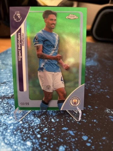Tijjani Reijnders 2026 Topps Chrome Premier League /99