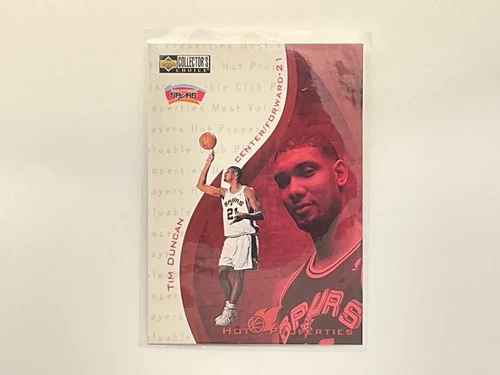 Tim Duncan 1997 Panini Collectors Choice