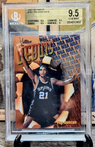 Tim Duncan 1998 Topps Finest