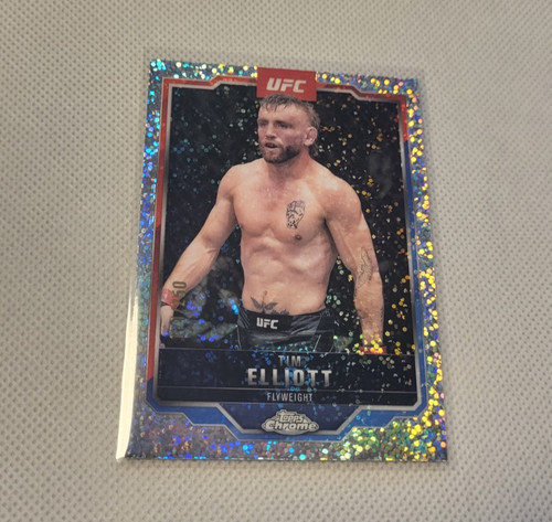 Tim Elliott 2025 Topps Chrome UFC Speckled Refractor /250