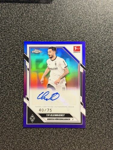 Tim Kleindienst 2025 Topps Bundesliga Chrome Purple /75