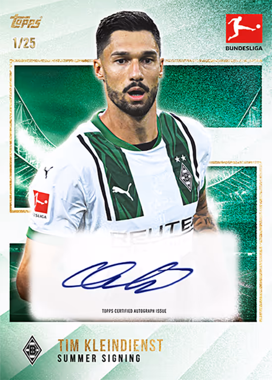 Tim Kleindienst 2024 Topps Chrome Bundesliga