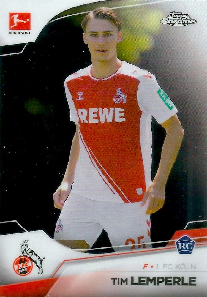 Tim Lemperle 2022 Topps Chrome Bundesliga 51