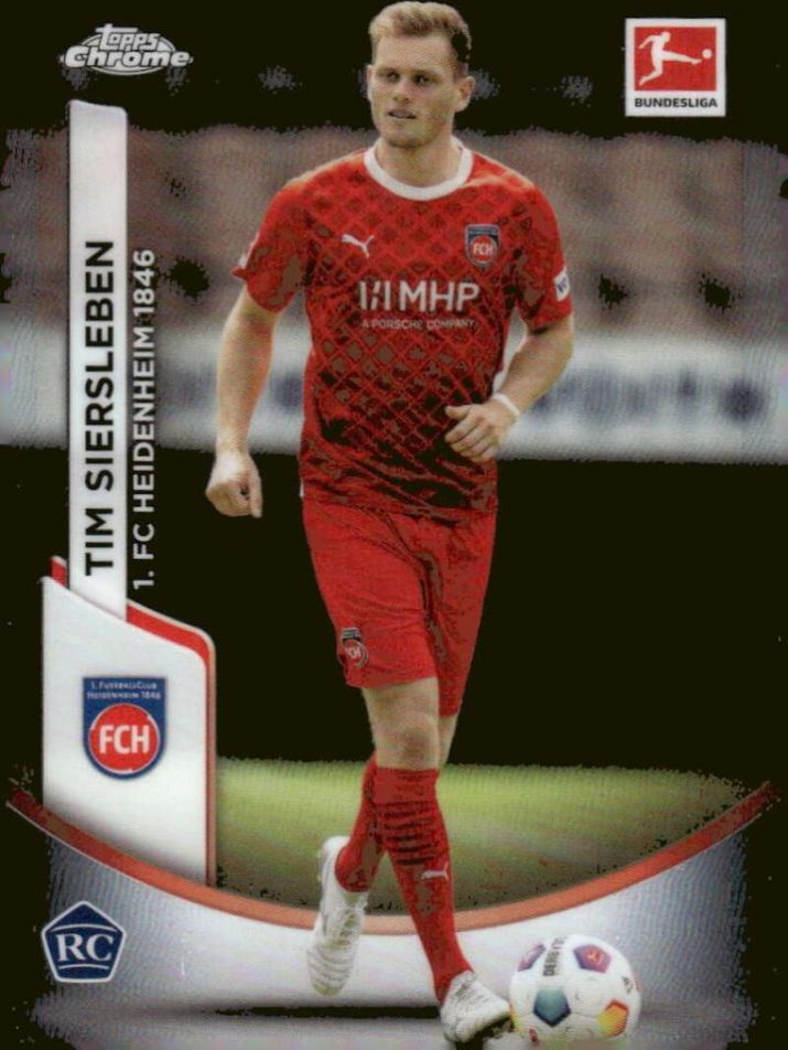 Tim Siersleben 2023 Topps Chrome Bundesliga
