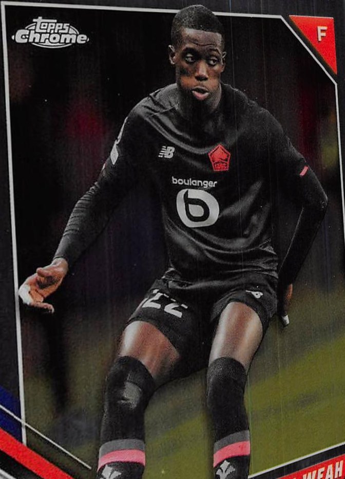 Tim Weah 2021 Topps Chrome UCC 189