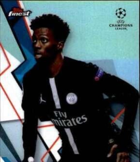 Tim Weah 2018 Topps Finest UEFA 101