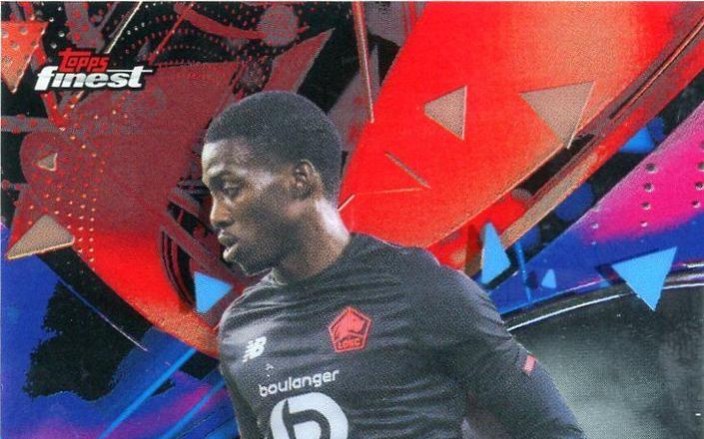 Tim Weah 2021 Topps Finest UEFA 18