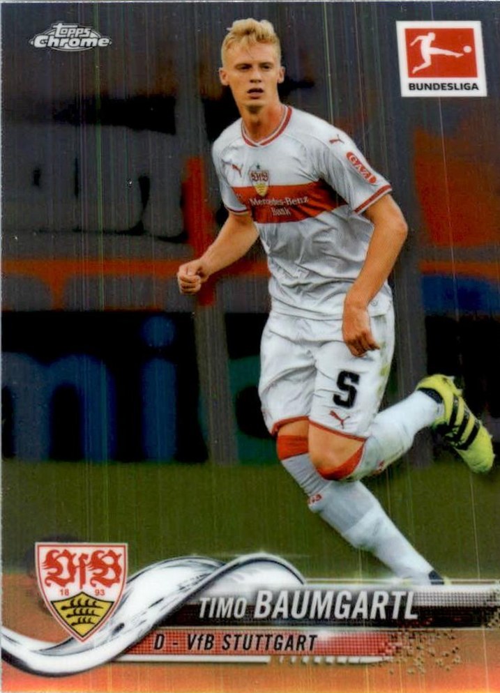Timo Baumgartl 2018 Topps Chrome Bundesliga 67