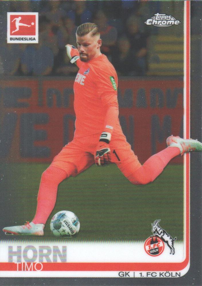 Timo Horn 2019 Topps Chrome Bundesliga 40