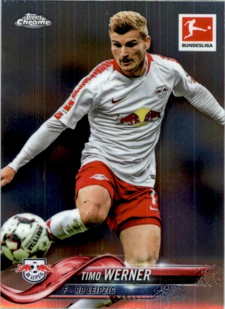 Timo Werner 2018 Topps Chrome Bundesliga 25