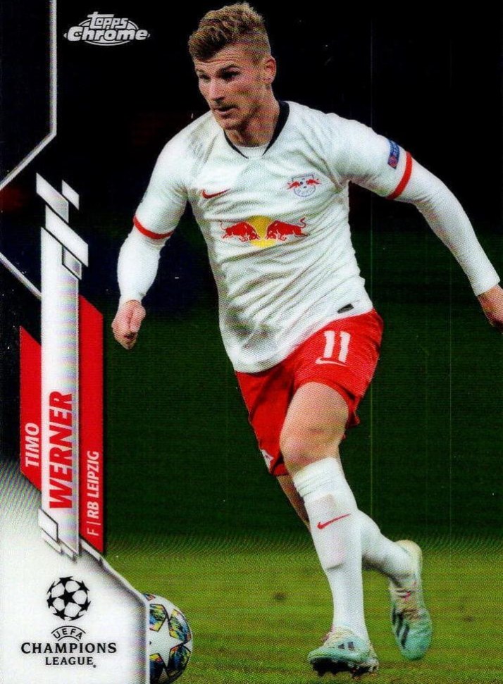 Timo Werner 2019 Topps Chrome UCC 42
