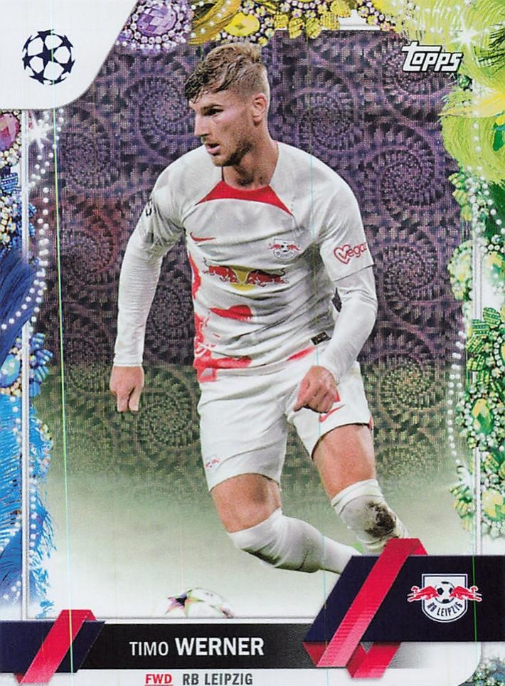 Timo Werner 2022 Topps UEFA Club Competitions Carnaval Edition
