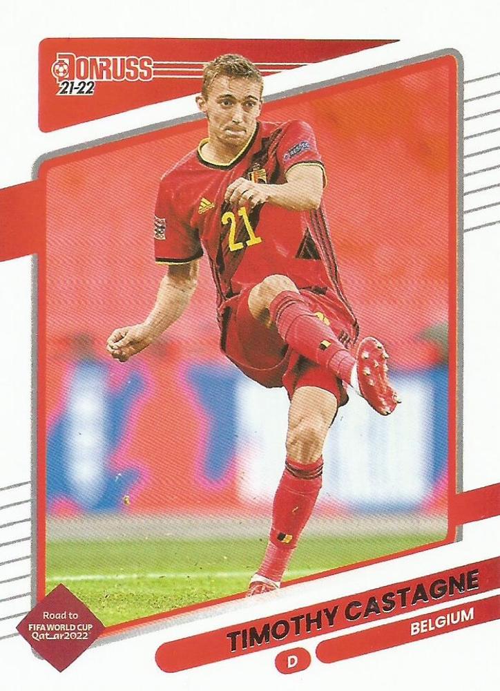 Timothy Castagne 2021 Panini Donruss Soccer 14