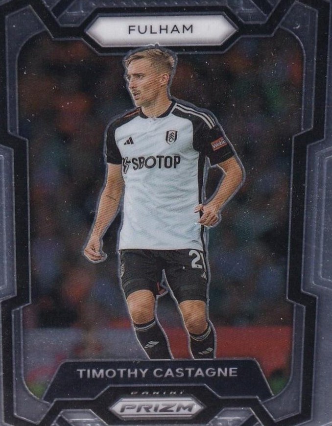 Timothy Castagne 2023 Panini Prizm Premier League