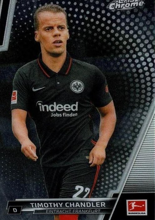 Timothy Chandler 2021 Topps Chrome Bundesliga 38