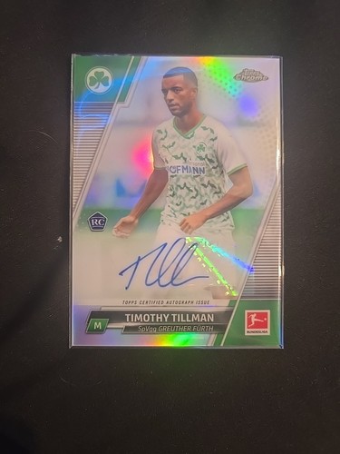 Timothy Tillman 2021 Topps Chrome Bundesliga