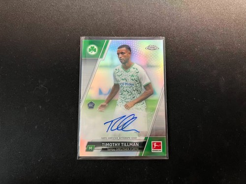 Timothy Tillman 2021 Topps Chrome Silver