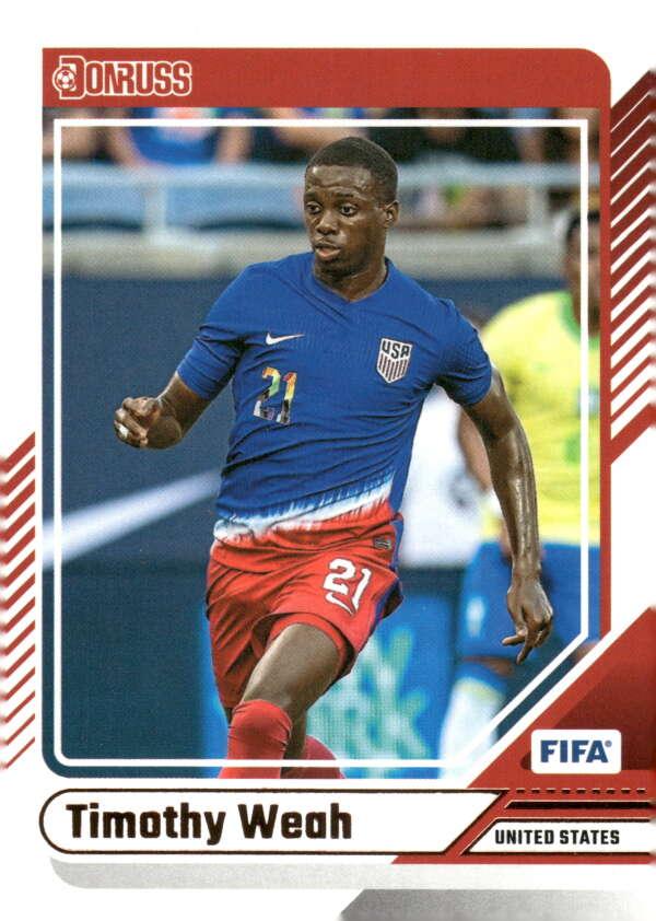 Timothy Weah 2024 Panini Donruss