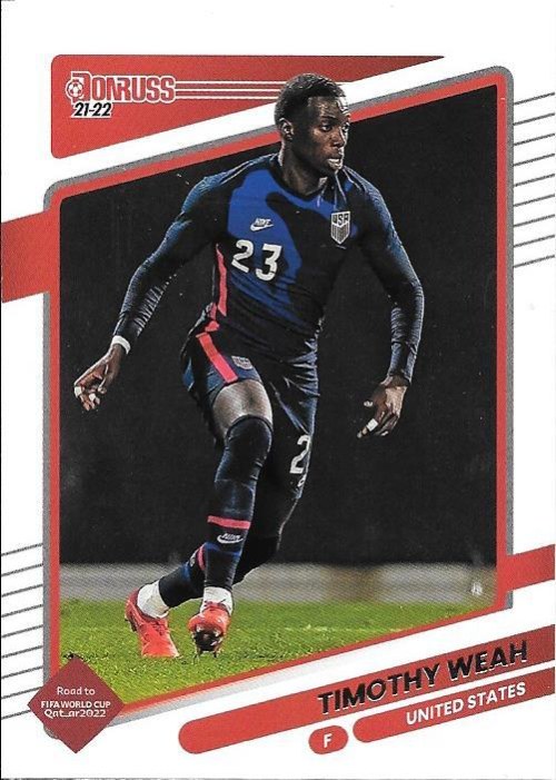 Timothy Weah 2021 Panini Donruss Soccer 163