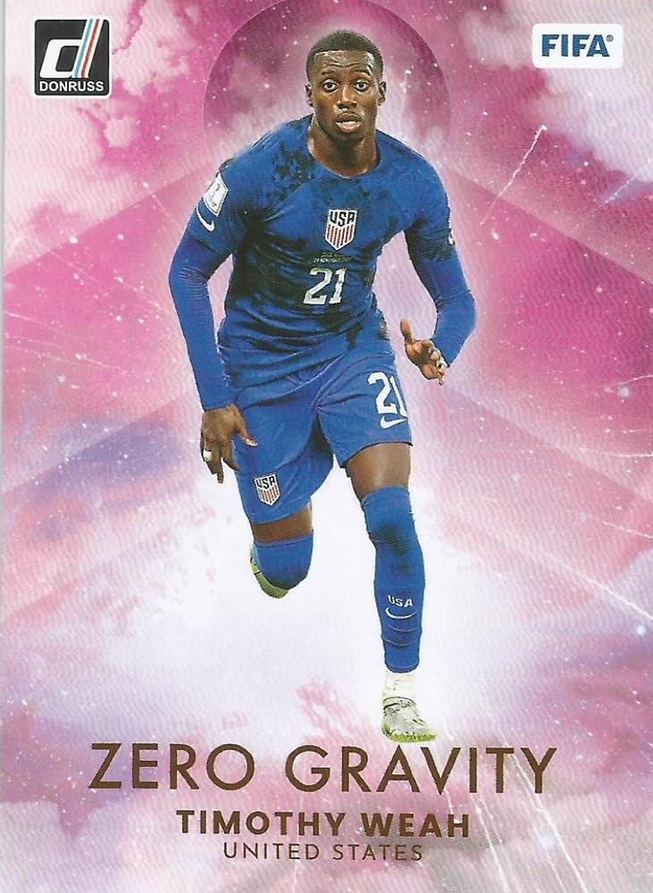 Timothy Weah 2022 Panini Donruss Soccer 45