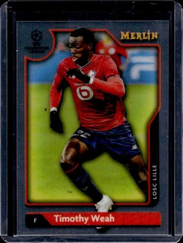 Timothy Weah 2021 Topps Merlin Chrome