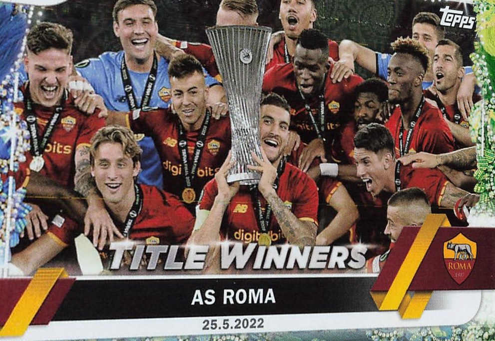 Title Winners 2022 Topps UEFA Club Competitions Carnaval Edition