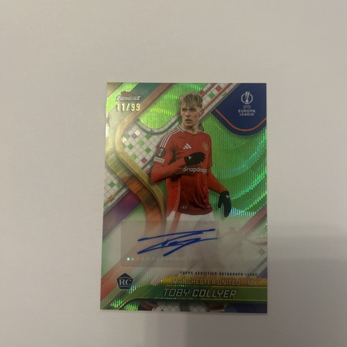 Toby Collyer 2024 Topps Finest Green /99