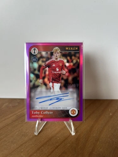 Toby Collyer 2024 Topps Merlin Chrome /199