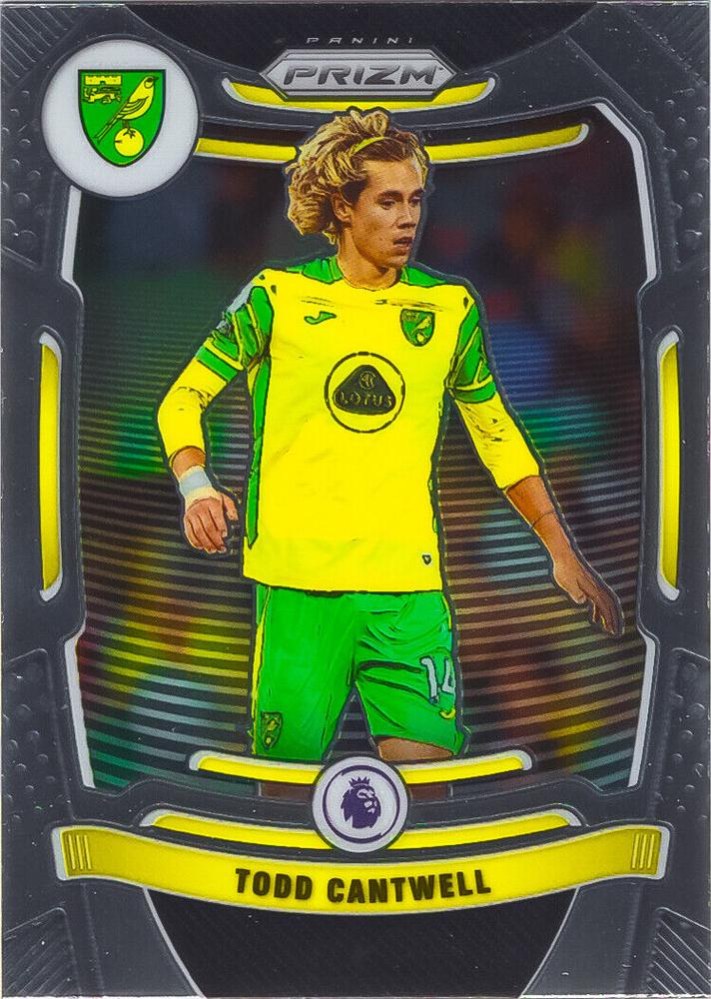 Todd Cantwell 2021 Panini Prizm Premier League 3