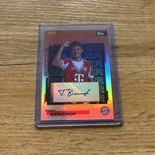 Tom Bischof 2025 Topps Bayern München Team Set 25/25
