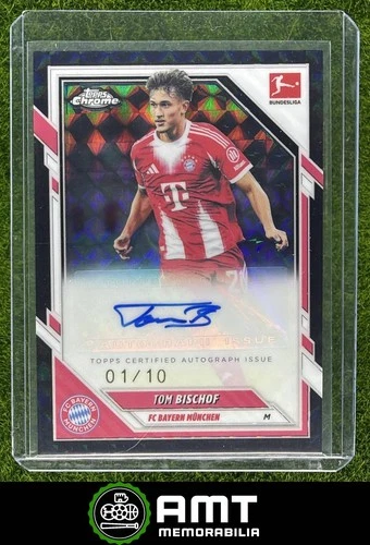 Tom Bischof 2025 Topps Chrome Black /10