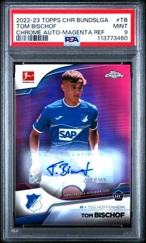 Tom Bischof 2022 Topps Chrome Bundesliga /150