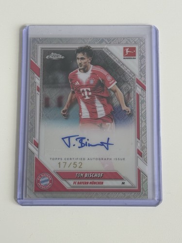 Tom Bischof 2026 Topps Chrome Bundesliga /52