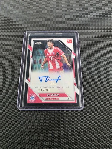 Tom Bischof 2025 Topps Chrome Bundesliga Black /10