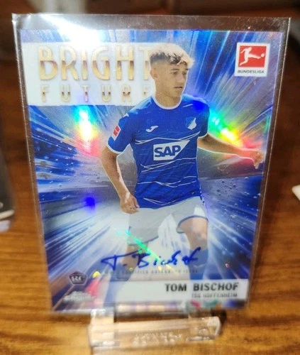 Tom Bischof 2022 Topps Chrome Bundesliga Blue /99