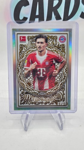 Tom Bischof 2025 Topps Chrome Bundesliga Gold /50