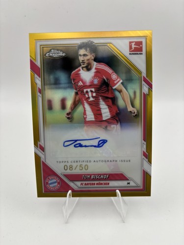 Tom Bischof 2025 Topps Chrome Gold /50