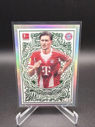 Tom Bischof 2025 Topps Chrome Green /99