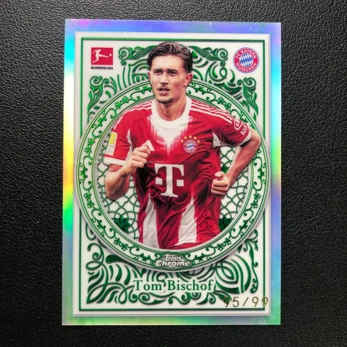 Tom Bischof 2026 Topps Chrome Green Refractor /99