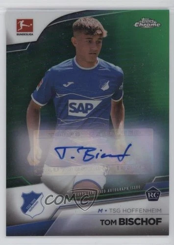 Tom Bischof 2022 Topps Chrome Green Refractor /99