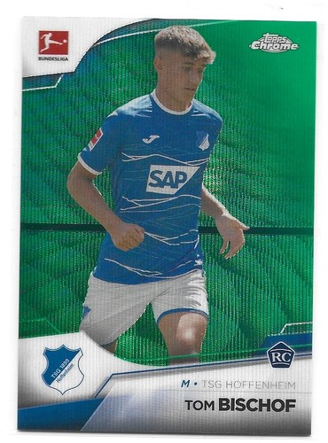 Tom Bischof 2022 Topps Chrome Green Wave Refractor /99