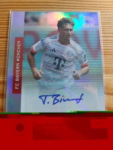 Tom Bischof 2025 Topps FC Bayern München Team Set /75