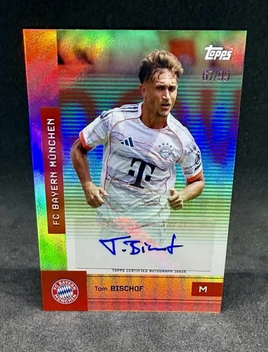 Tom Bischof 2025 Topps FC Bayern Munich Team Set /99