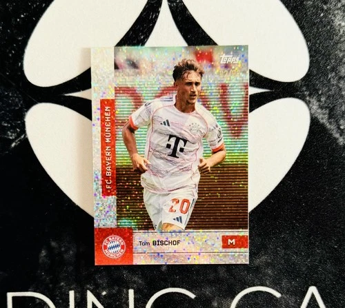 Tom Bischof 2025 Topps FC Bayern Munich Team Set Green Static Foil /99