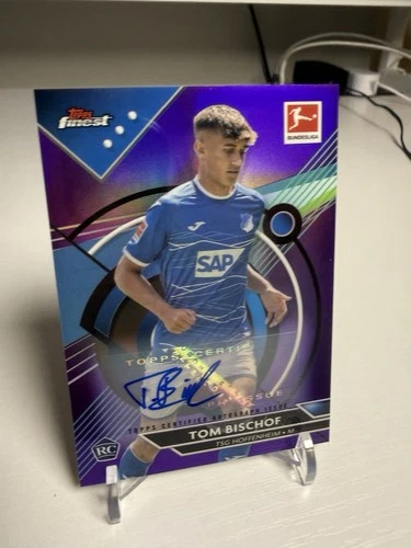 Tom Bischof 2023 Topps Finest Purple Refractor /99