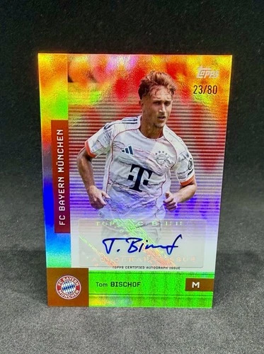 Tom Bischofberger 2025 Topps FC Bayern Munich Team Set /80