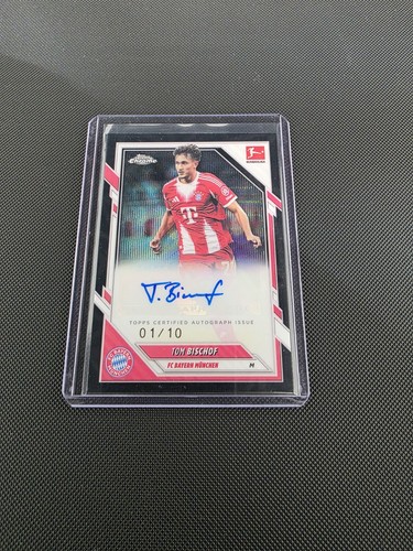 Tom Bischoff 2025 Topps Chrome Bundesliga Black /10