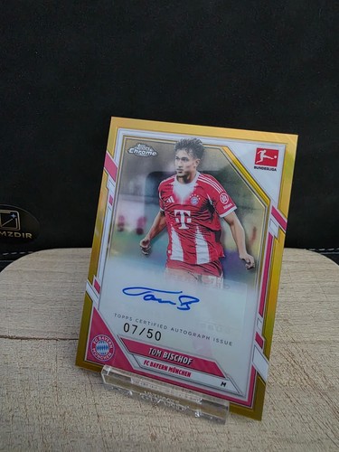 Tom Bischoff 2025 Topps Chrome Gold /50