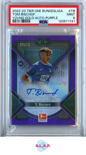 Tom Bishop 2022 Topps Tier One Purple
